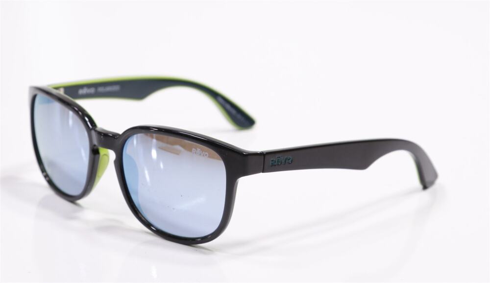 REVO Kash Polarized Black Green Sunglasses RE1028
